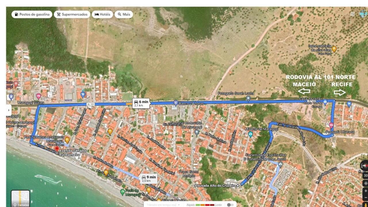 Pousada Alto Do Cruzeiro Марагоджи Екстериор снимка